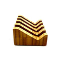 Slanted Wooden Soap Dish