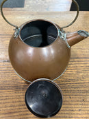 Vintage Revere Ware Copper Kettle with Wood Handle