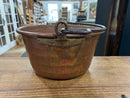 Vintage Copper Cauldron/Pot with Handle