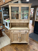 European Pine 2-Piece Hutch