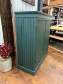 Antique Beadboard Two Door Cabinet