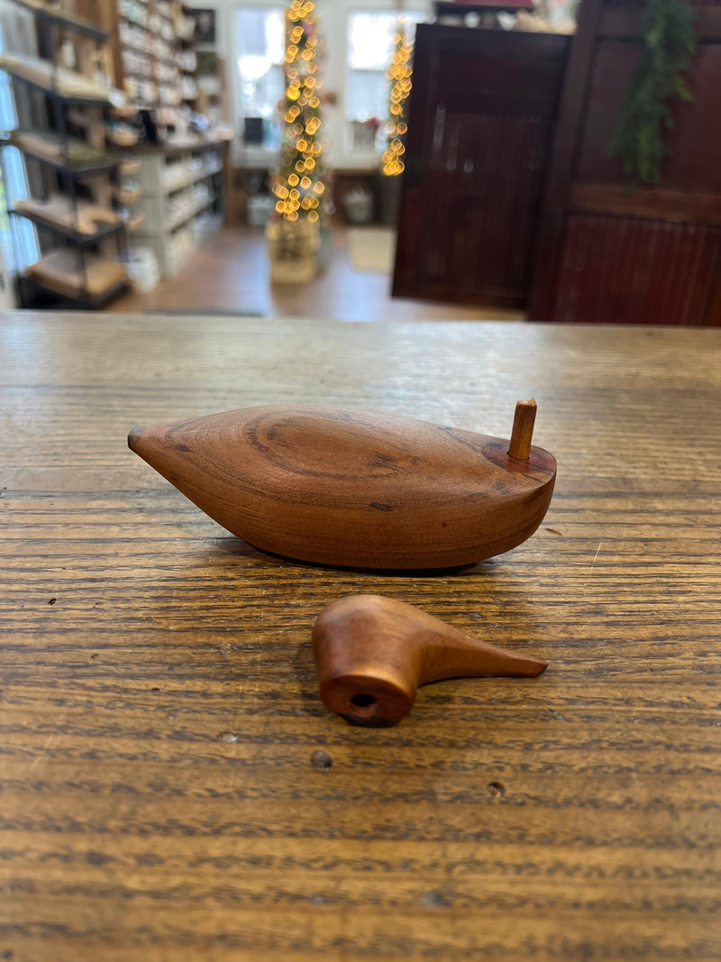 Vintage Wooden Small Duck