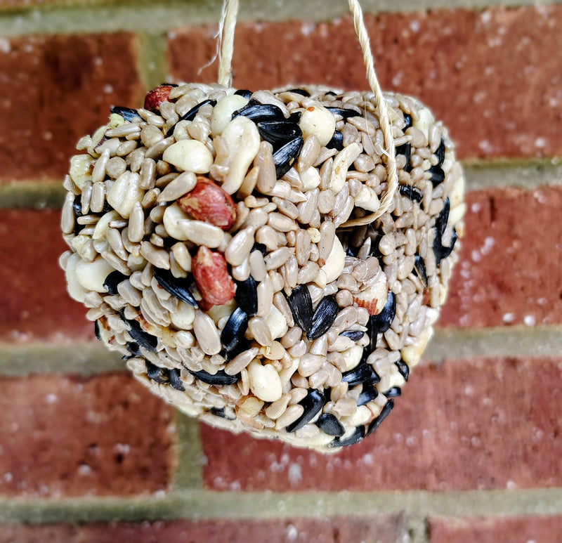 Heart Birdseed Ornament