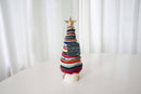 Large Multicolor Felted Wool Christmas Tree