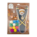 Bear Slingshot + Felt Ammo