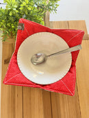 Vintage Christmas Baking Bowl Cozy