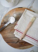 Farmhouse Simple Striped Napkin: Red lines