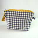 Teddy Quilted Zipper Pouch