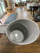 Vintage White Pitcher