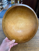Vintage 10” Wooden Bowl