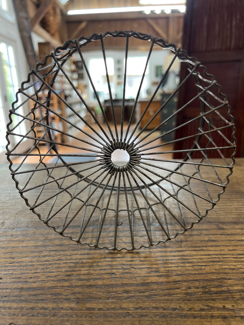 Vintage Wire Gathering Egg Basket