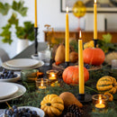 Beeswax Taper Candles – Dripless & Handmade in USA: Apricot / 8"