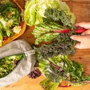 Reusable Linen Bag for Leafy Greens | Spring Kitchen