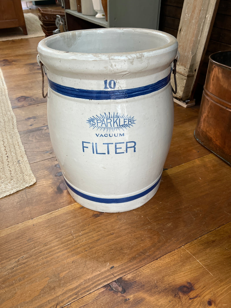 Vacuum Filter Crock