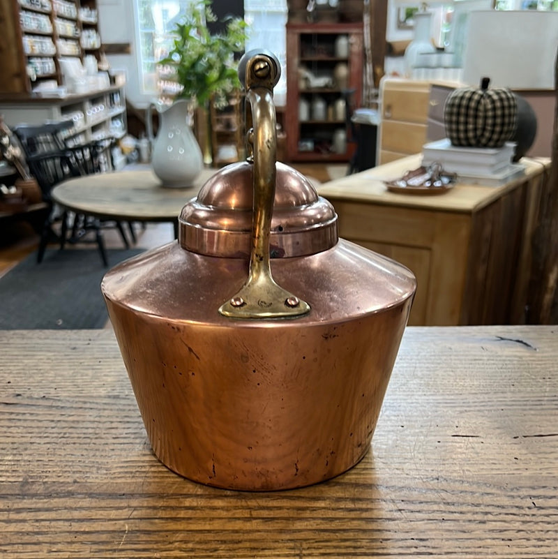 Vintage Copper Tea Kettle