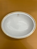 Vintage Syracuse Restaurant Ware (OES) Order of the Eastern Star  Masonic Oval Serving Bowl
