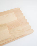 The Scalloped Cutting Board: Large