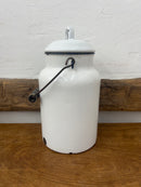 Vintage Enamelware Milk Pail