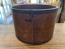 Antique 8 QT B. Frye + Son Bentwood Dry Measure