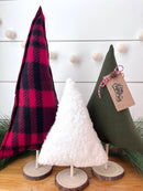 3 pack/ Pine Merry Christmas Tree Set     : Medium