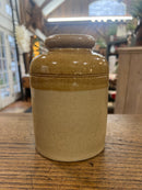 Antique English E.L.+S. Stoneware Canning/Storage Jar