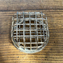 Antique 5.25” Metal Dazey Flower Frog