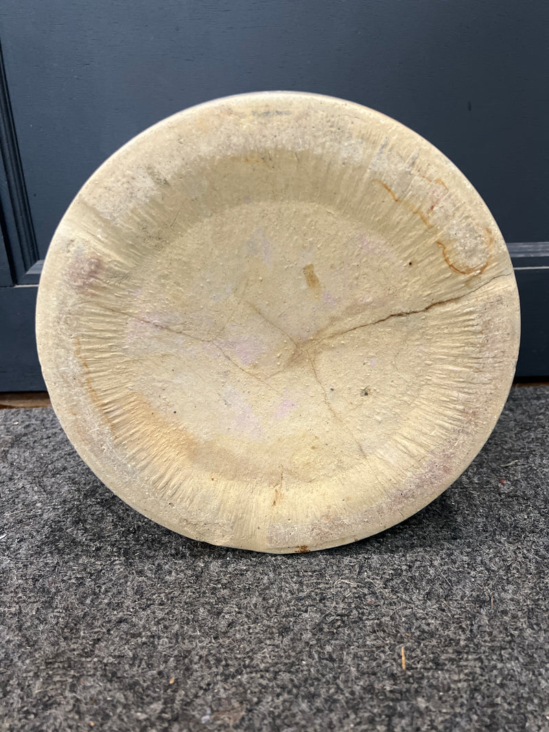 Antique Stoneware Crock - 2 Gallon with Slip Handles