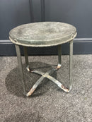 Vintage Metal Milking Stool
