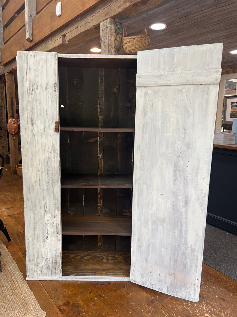 Primitive Pine Single Door Cabinet