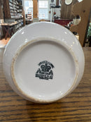 Antique Maddock + Co. Ironstone Sugar Pot with Lid