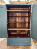 Antique Two Piece Cabinet with Base