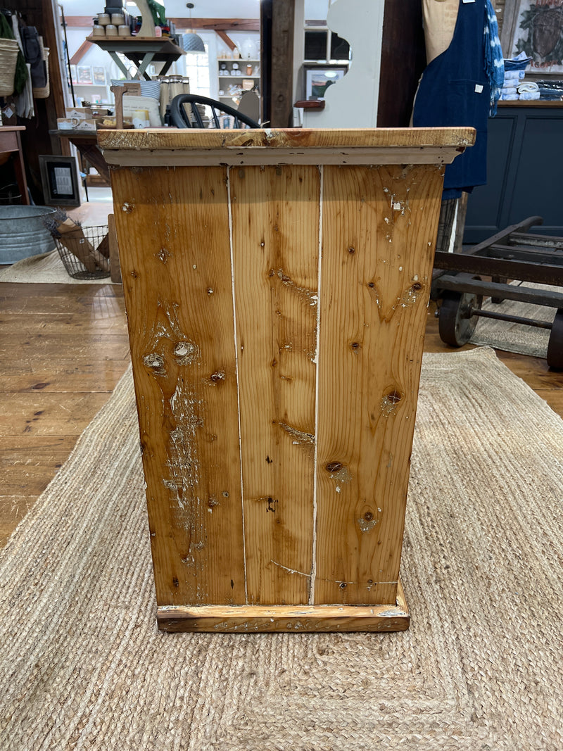 Primitive Four Drawer Pine Chest