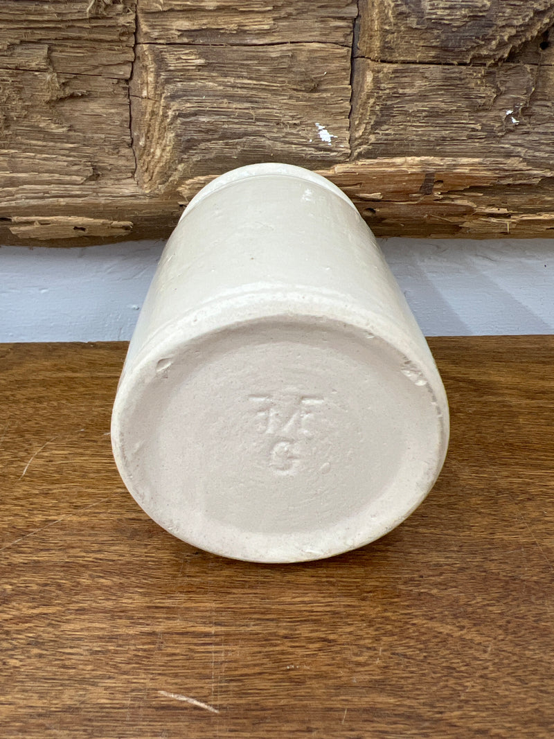 Vintage English Hartley Stoneware Jam Jar