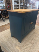 Vintage Pine Cabinet with Butcher Board Top