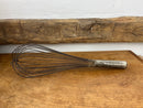 Vintage 15” French Wire Chef’s Balloon Whisk with Metal Handle