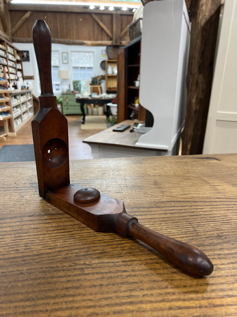 Antique Wooden Hinged Citrus Press