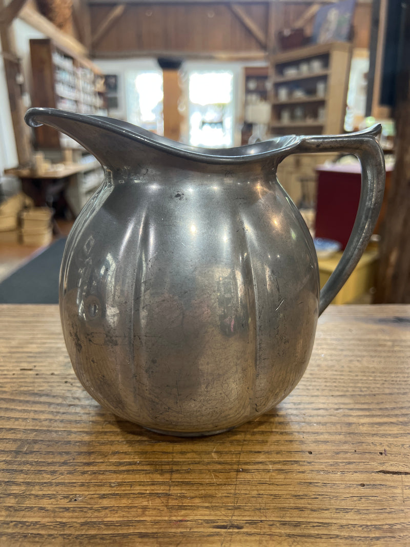 Vintage Flagg + Homan Pewter Pitcher