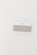 Heirloomed Stationary Recipe Cards in Signature Patterns: Blank