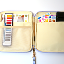Juliette Watercolor Clutch & Workbook Organizer