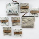 Corner Bookmark in ski slopes / book lover gift