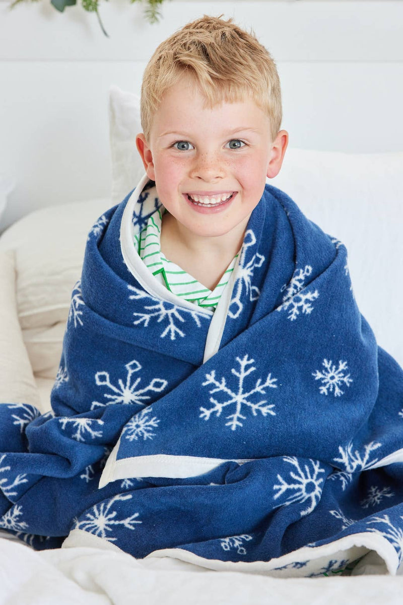 Frosty Flurries Midi Blanket: Midi