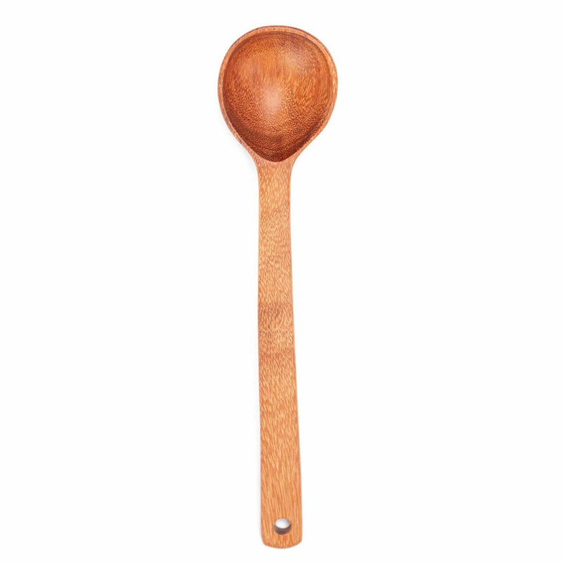 Hand Carved Wood Coffee Scoop: Macawood