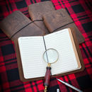 Refillable Leather Journal - Compass Rose