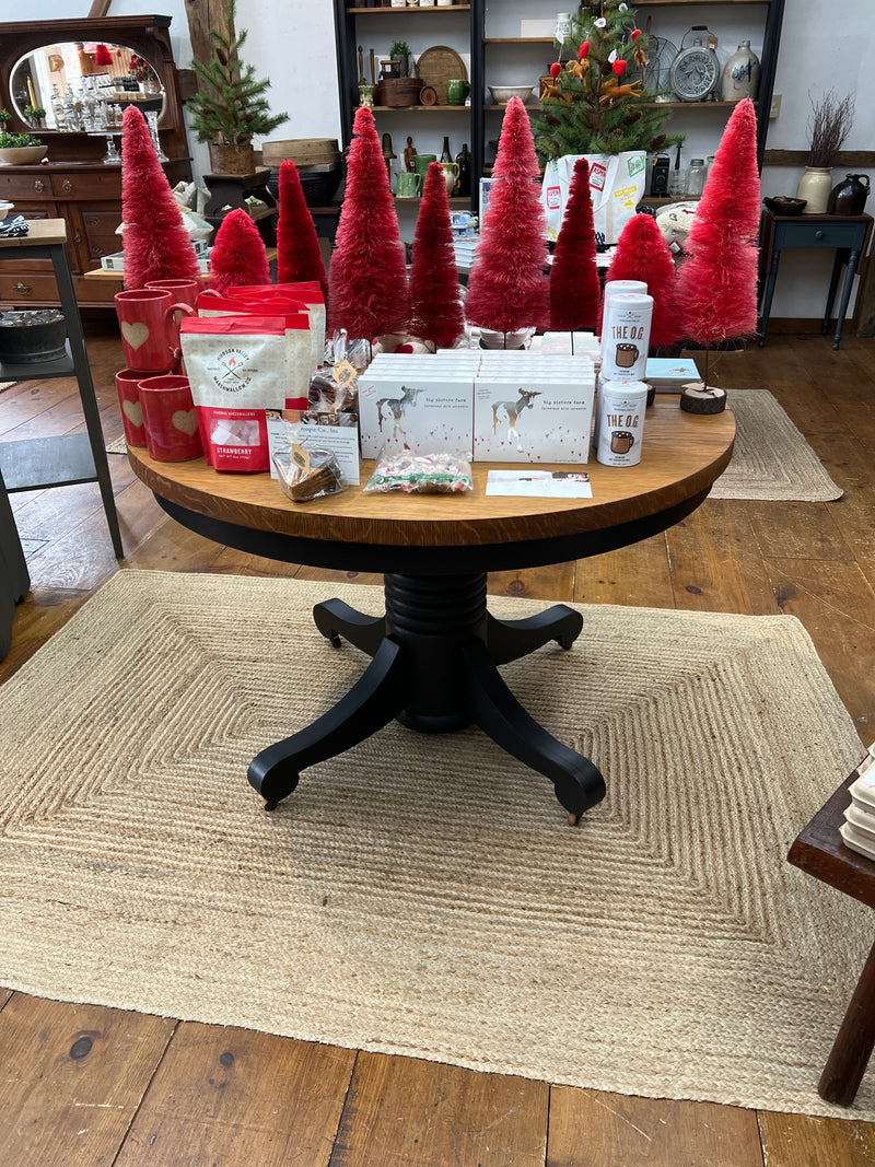 Antique Oak Round Table