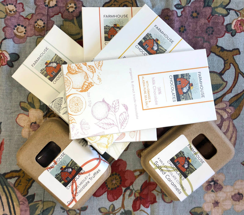 4 Piece Dark Chocolate Truffle Medley