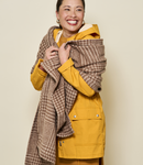 Katama Plaid Chocolate Shawl: Shawl