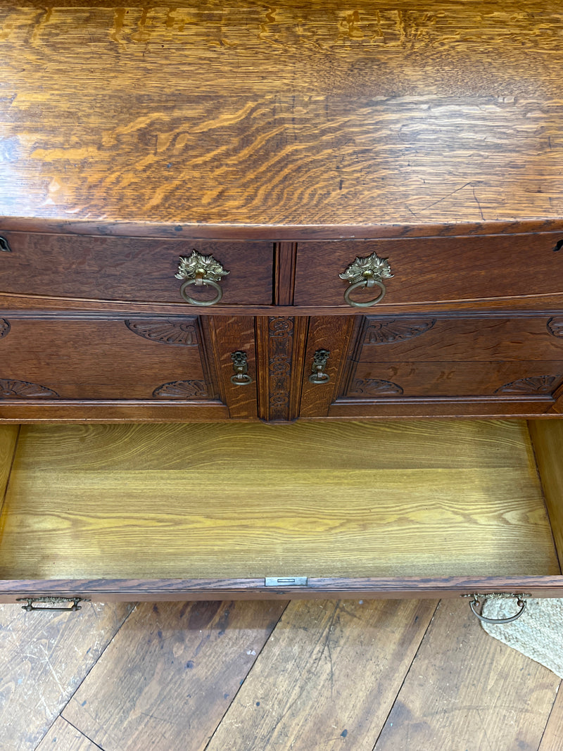 Antique Victorian Buffet/Sideboard with Mirror