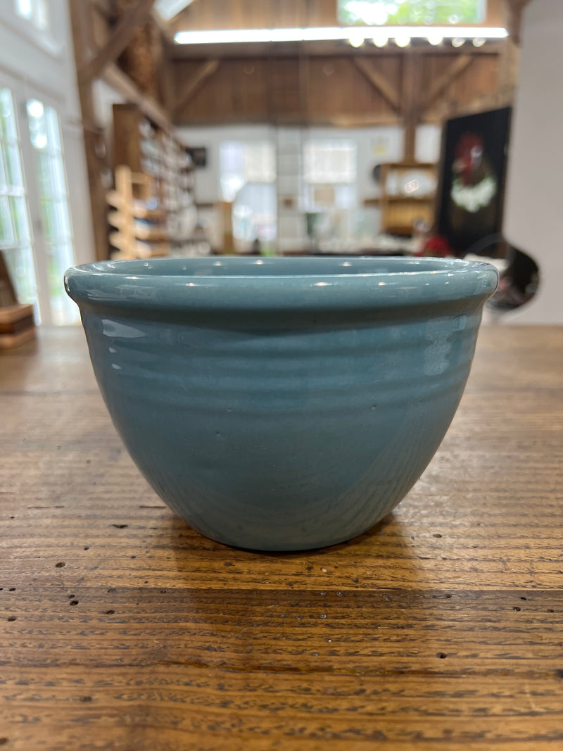 Vintage Blue Stoneware Bowl