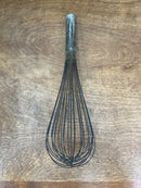 Vintage 15” French Wire Chef’s Balloon Whisk with Metal Handle