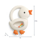 "NEW" Bitzy Shake™ - Silicone Teether with Rattle: Cherries
